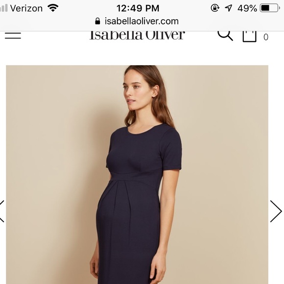 Isabella Oliver maternity dress - Picture 7 of 7